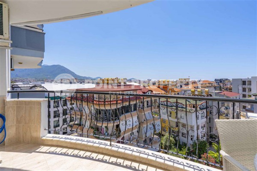 Трехкомнатные апартаменты, 100 м2, с большим  бассейном на территории комплекса, район Джикджилли, Алания-id-2247-фото-15