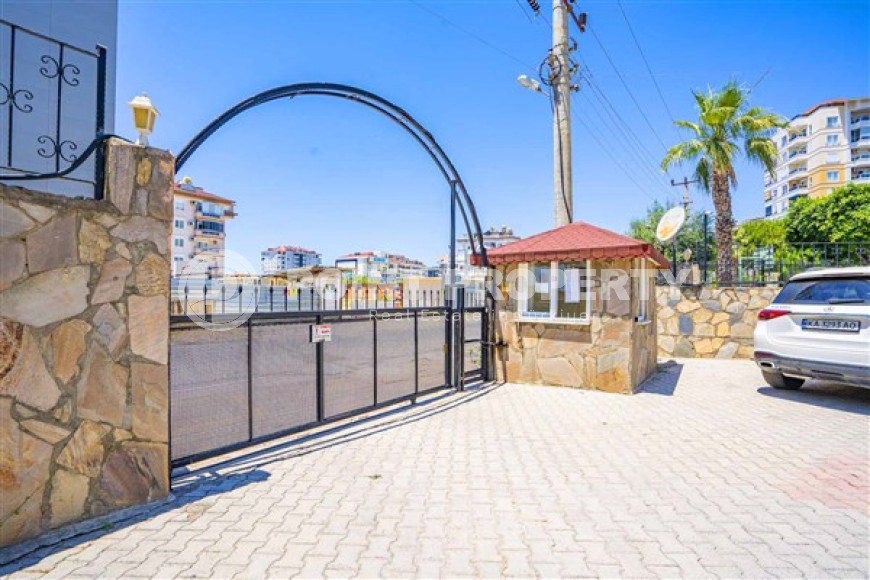 Трехкомнатные апартаменты, 100 м2, с большим  бассейном на территории комплекса, район Джикджилли, Алания-id-2247-фото-21