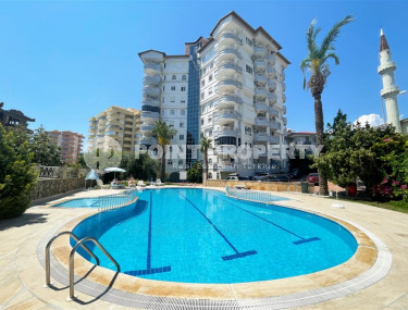 Cozy two-bedroom apartment on the banks of a mountain river, 350m from the sea in the Tosmur area-id-1188-photo-1