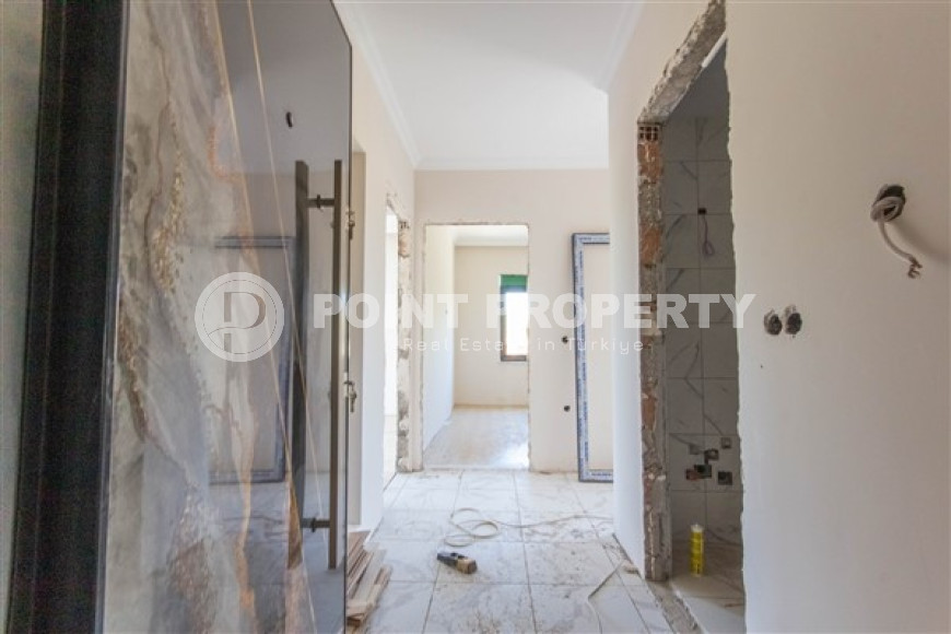 Квартира 2+1, 100 кв.м, в новой резиденции с инфраструктурой, в 1000 м от моря район Демирташ, Алания-id-2251-фото-2