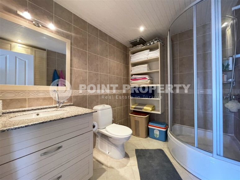 Уютная квартира с двумя спальнями на берегу горной реки, в 350м от моря в районе Тосмур-id-1188-фото-6