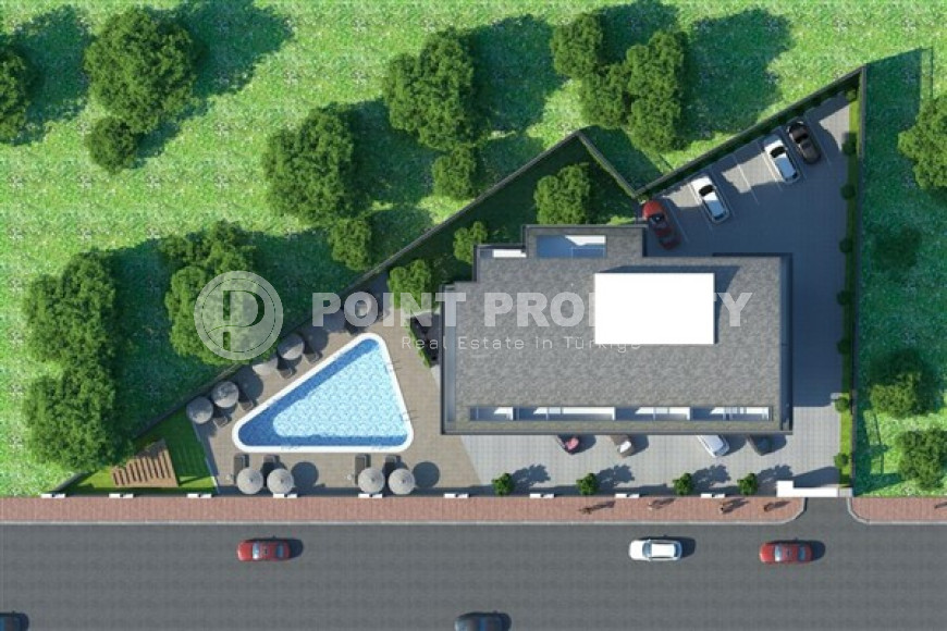 Квартира 2+1, 100 кв.м, в новой резиденции с инфраструктурой, в 1000 м от моря район Демирташ, Алания-id-2251-фото-3