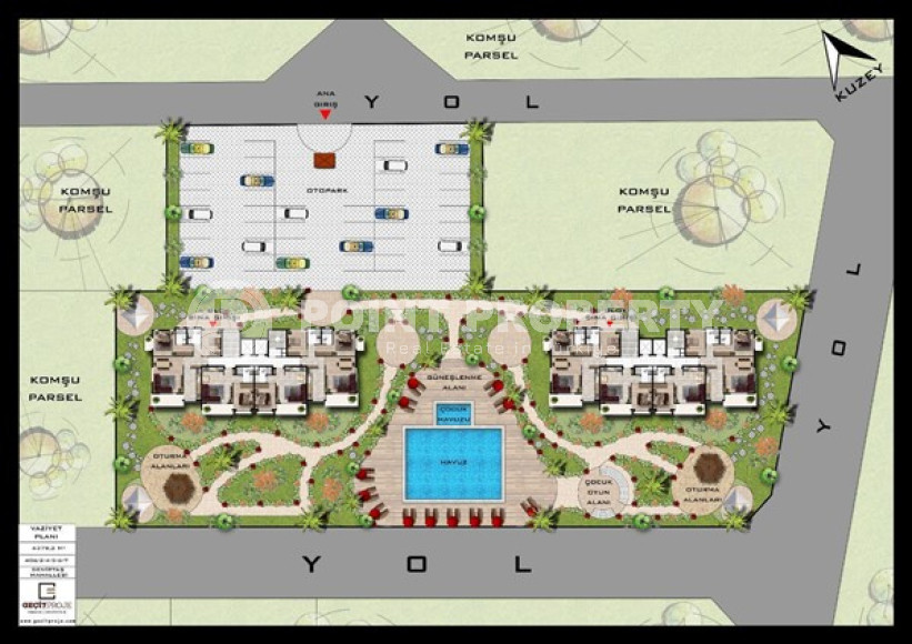 Апартаменты с одной спальней 65 кв. м  в 200 метрах от моря в новом комплексе уединенного района Демирташ, Алания.-id-2252-фото-11