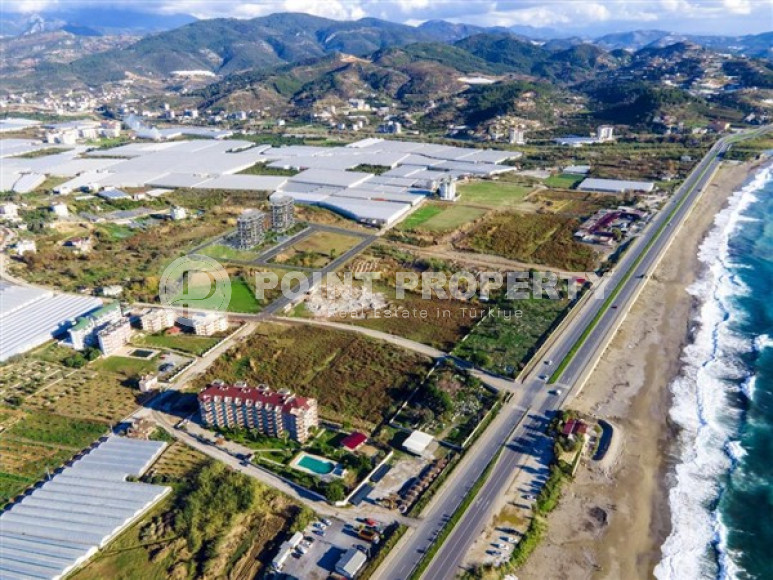 Апартаменты с одной спальней 65 кв. м  в 200 метрах от моря в новом комплексе уединенного района Демирташ, Алания.-id-2252-фото-10