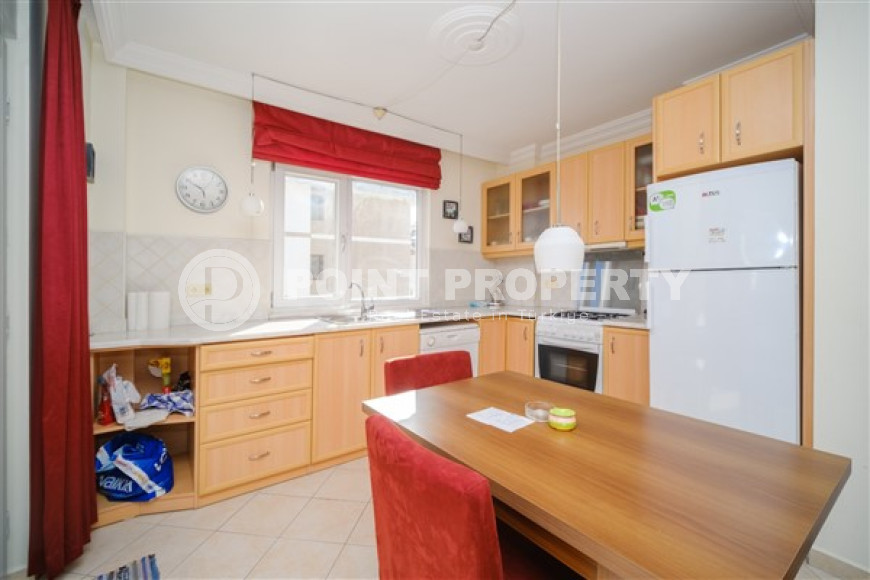 Просторная квартира 2+1, 90м²,  с видом на горы и крепость Алании, в популярном районе Джикджилли-id-2253-фото-4