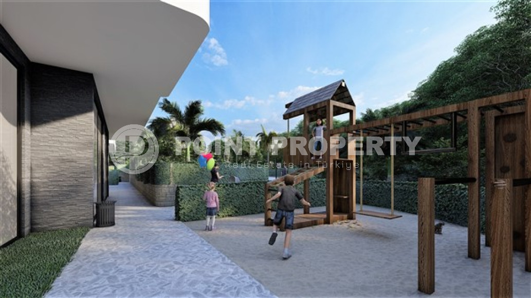 Старт продаж: квартиры 1+1 и 3+1, 65-135м² в новом проекте в районе Алании – Авсаллар-id-2256-фото-13