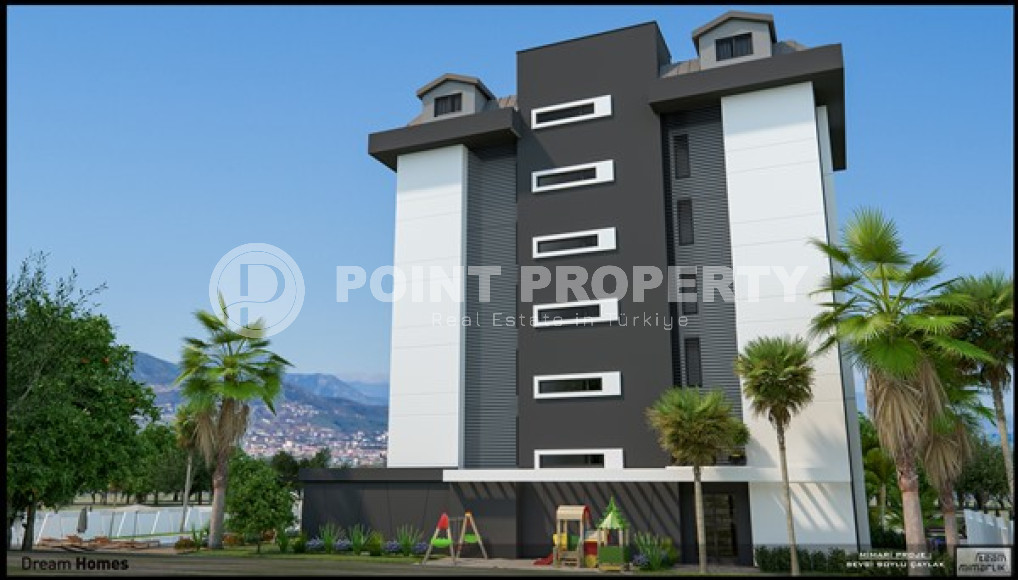 Новый проект с обширной инфраструктурой в районе Алании Паяллар, в 900м от моря-id-2257-фото-5