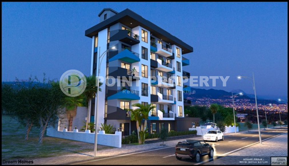 Новый проект с обширной инфраструктурой в районе Алании Паяллар, в 900м от моря-id-2257-фото-9