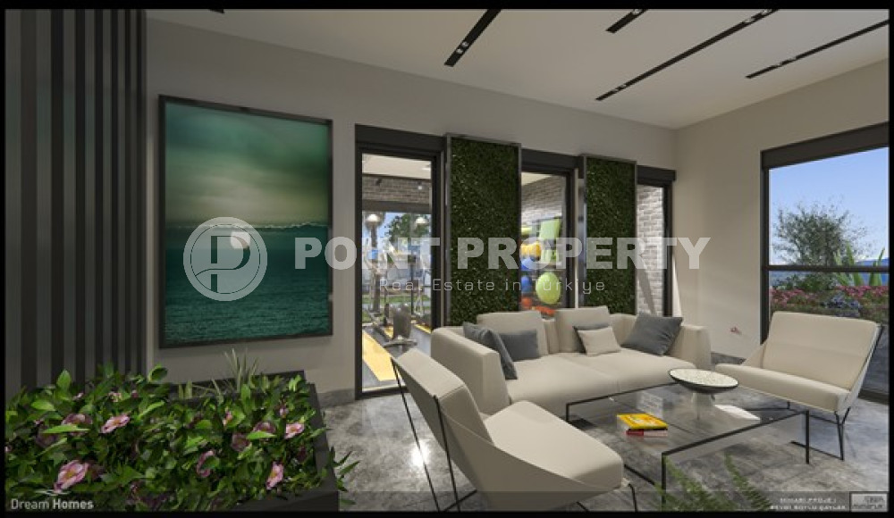 Новый проект с обширной инфраструктурой в районе Алании Паяллар, в 900м от моря-id-2257-фото-12