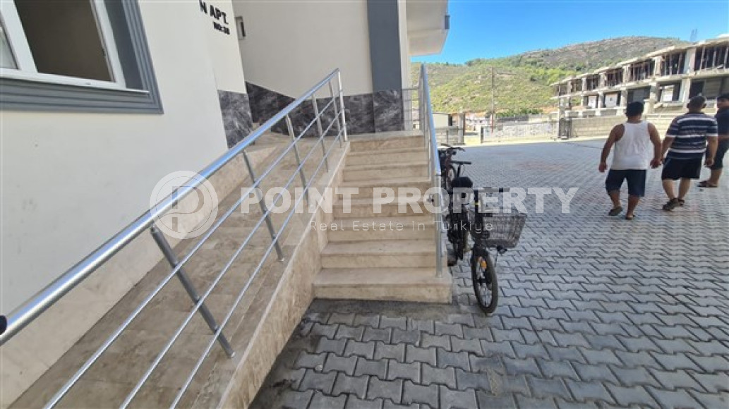 Квартира с двумя спальнями, 110м², с отдельной кухней, в новой резиденции в Газипаше, Алания-id-2259-фото-19