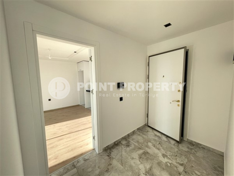 Новая квартира с двумя спальнями, 105м² с видом на море в новом комплексе в Каргыджаке, Алания-id-2260-фото-7