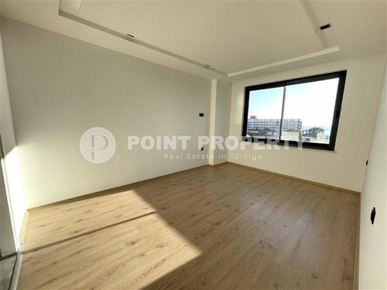 Новая квартира с двумя спальнями, 105м² с видом на море в новом комплексе в Каргыджаке, Алания-id-2260-фото-8