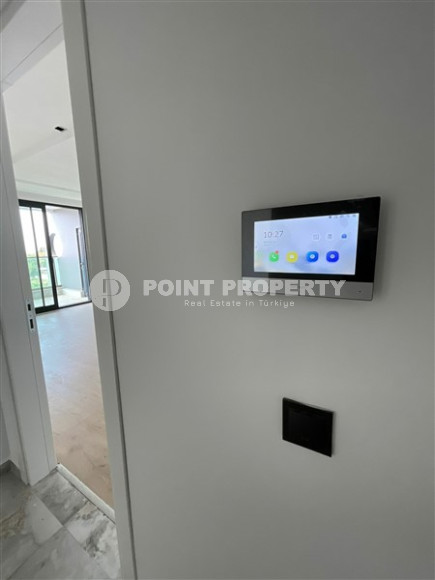 Новая квартира с двумя спальнями, 105м² с видом на море в новом комплексе в Каргыджаке, Алания-id-2260-фото-14