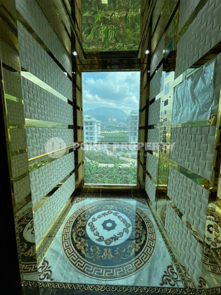 Новая квартира с двумя спальнями, 105м² с видом на море в новом комплексе в Каргыджаке, Алания-id-2260-фото-20