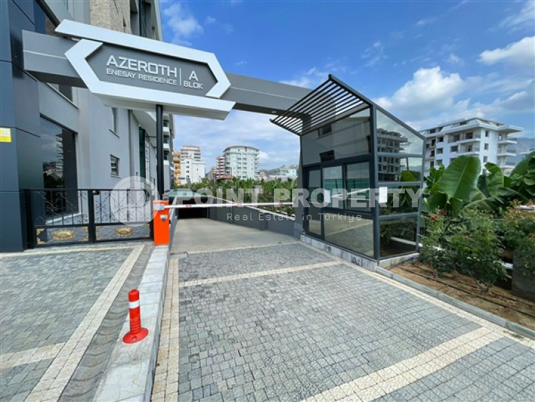 Новая квартира с двумя спальнями, 105м² с видом на море в новом комплексе в Каргыджаке, Алания-id-2260-фото-22