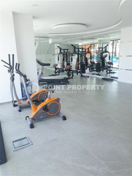 Новая квартира с двумя спальнями, 105м² с видом на море в новом комплексе в Каргыджаке, Алания-id-2260-фото-28