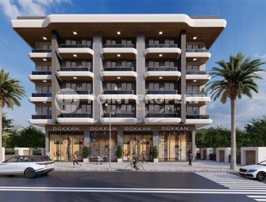 Apartments in a premium complex, 50-175m², 100m from the sea in Kargicak, Alanya-id-2262-photo-1