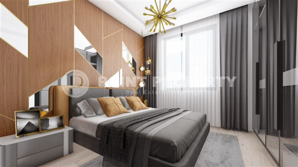 Квартиры в комплексе премиум класса, 50-175м², в 100м от моря в районе Каргыджак, Алания-id-2262-фото-10