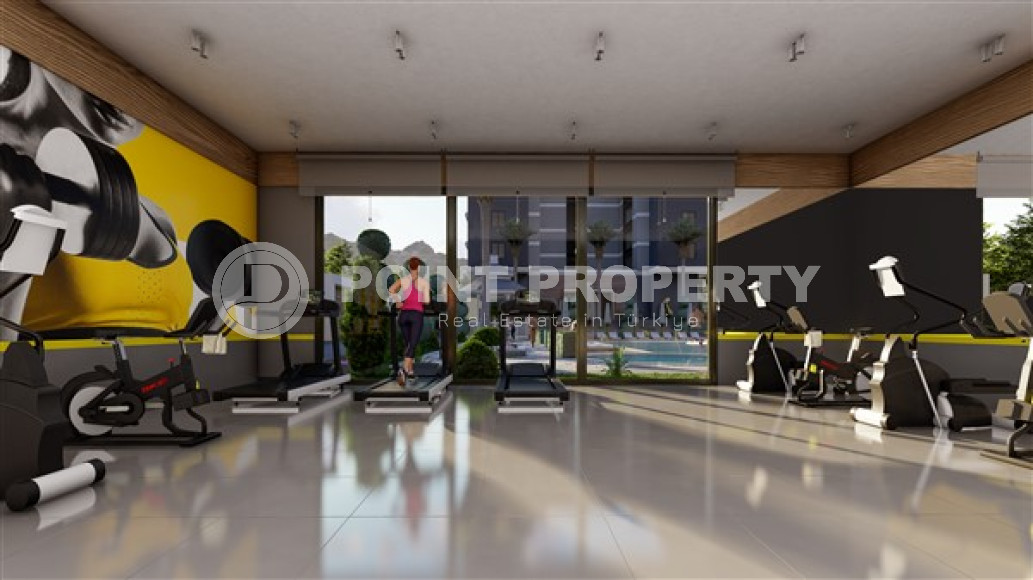 Квартиры в комплексе премиум класса, 50-175м², в 100м от моря в районе Каргыджак, Алания-id-2262-фото-15