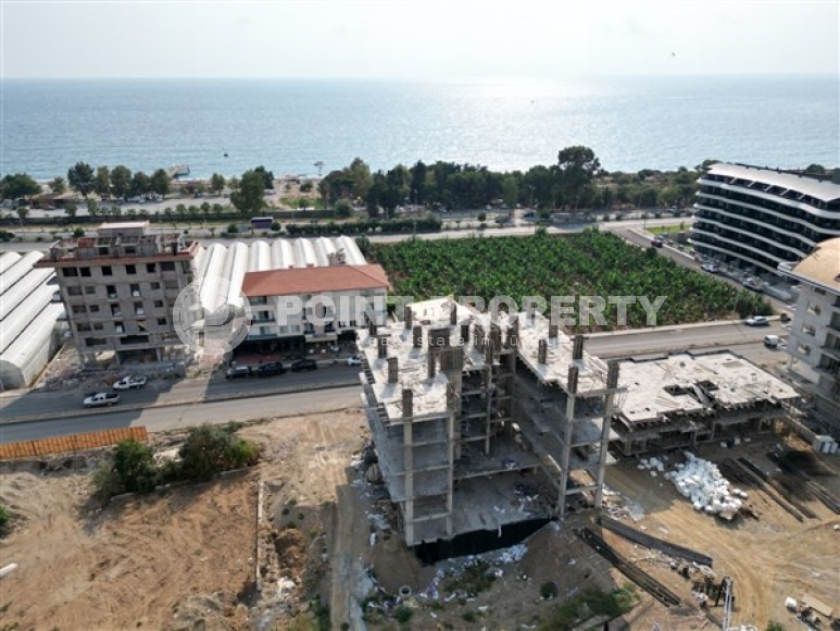 Квартиры в комплексе премиум класса, 50-175м², в 100м от моря в районе Каргыджак, Алания-id-2262-фото-20