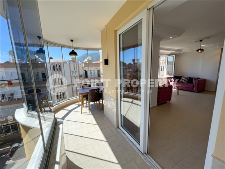 Пятикомнатная квартира для большой семьи, 170 м², в центре Аланьи в 350 м от пляжа Клеопатры-id-2263-фото-26