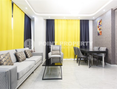 Трехкомнатная квартира, 110 м², в новом комплексе класса люкс с отельной инфраструктурой в 500 м от пляжа Кейкубат, Аланья-id-2264-фото-4