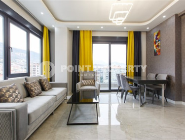 Трехкомнатная квартира, 110 м², в новом комплексе класса люкс с отельной инфраструктурой в 500 м от пляжа Кейкубат, Аланья-id-2264-фото-5