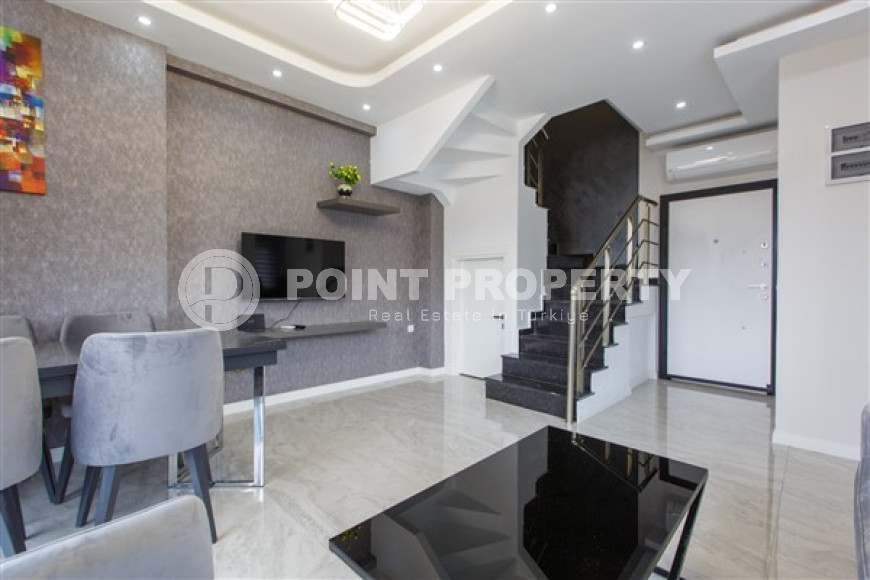 Трехкомнатная квартира, 110 м², в новом комплексе класса люкс с отельной инфраструктурой в 500 м от пляжа Кейкубат, Аланья-id-2264-фото-6