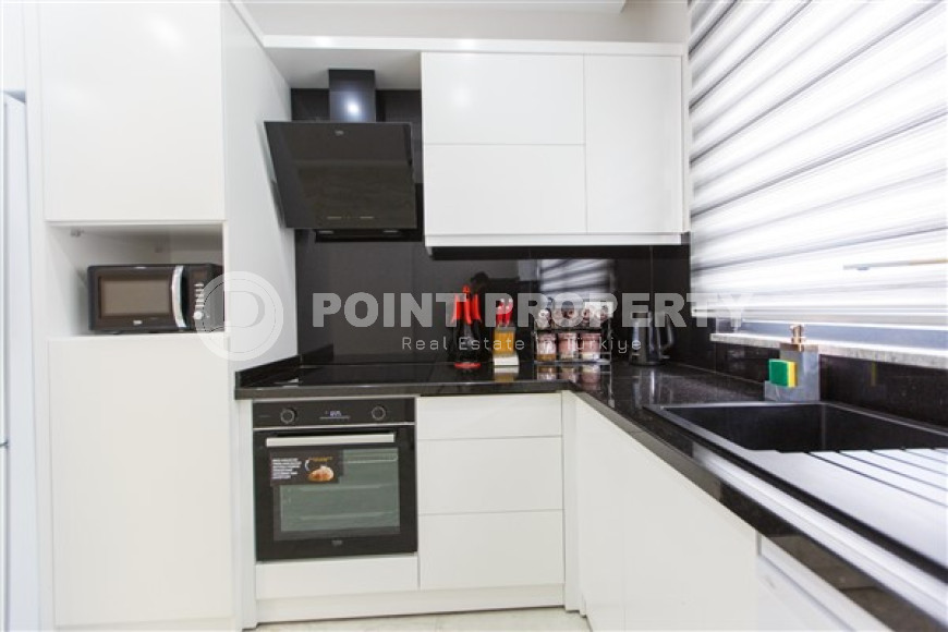 Трехкомнатная квартира, 110 м², в новом комплексе класса люкс с отельной инфраструктурой в 500 м от пляжа Кейкубат, Аланья-id-2264-фото-7