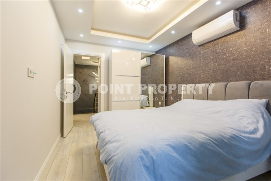 Трехкомнатная квартира, 110 м², в новом комплексе класса люкс с отельной инфраструктурой в 500 м от пляжа Кейкубат, Аланья-id-2264-фото-10