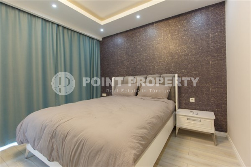 Трехкомнатная квартира, 110 м², в новом комплексе класса люкс с отельной инфраструктурой в 500 м от пляжа Кейкубат, Аланья-id-2264-фото-11