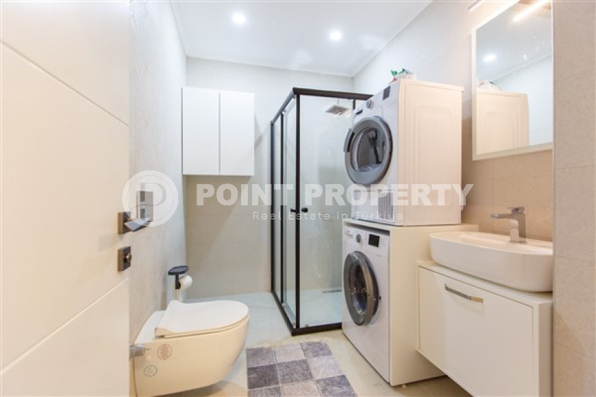 Трехкомнатная квартира, 110 м², в новом комплексе класса люкс с отельной инфраструктурой в 500 м от пляжа Кейкубат, Аланья-id-2264-фото-15