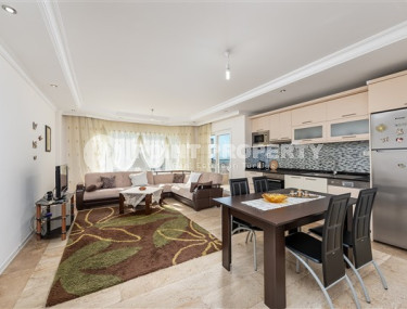 Меблированная квартира 2+1 в тихом районе Алании Джикджилли, площадь 120м2. До моря 500 метров-id-2265-фото-2