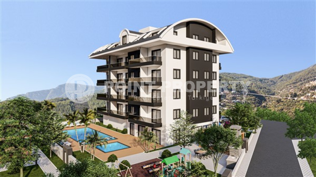 Elite new complex in a promising area from a developer in Alanya, Oba.-id-2266-photo-1