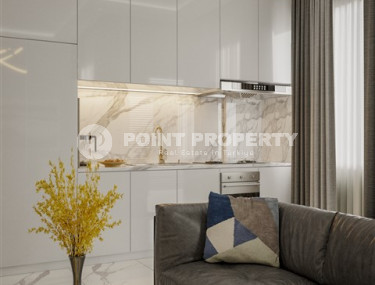 A new, modern premium class complex under construction with apartments of different layouts, ranging from 48 to 150 m² in the attractive Oba area, Alanya.-id-2267-photo-3