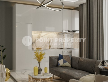 A new, modern premium class complex under construction with apartments of different layouts, ranging from 48 to 150 m² in the attractive Oba area, Alanya.-id-2267-photo-4