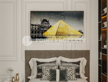 A new, modern premium class complex under construction with apartments of different layouts, ranging from 48 to 150 m² in the attractive Oba area, Alanya.-id-2267-photo-5