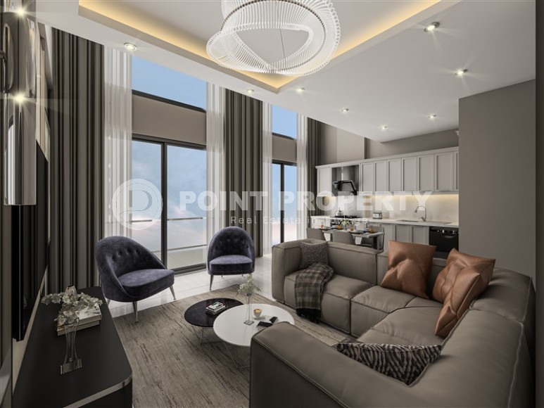 Investment project with interest-free installments just 300 from the beach, Kargicak-id-1016-photo-11