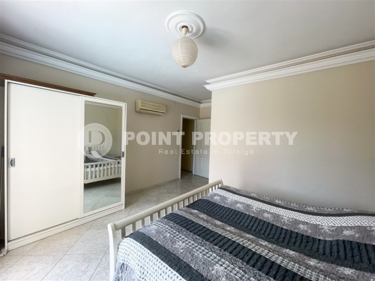 Меблированная трехкомнатная квартира с видом на горы в районе Алании Тосмур-id-1189-фото-3