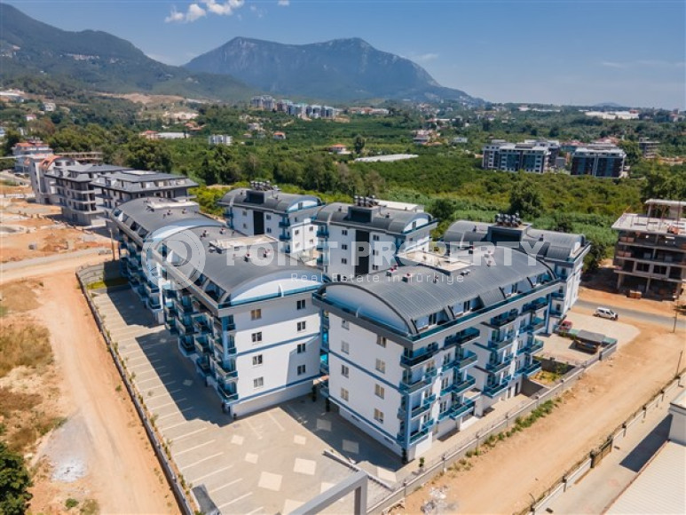 New apartment 1+1 55m2 in a complex with rich infrastructure in the modern area of Alanya Oba-id-2273-photo-11