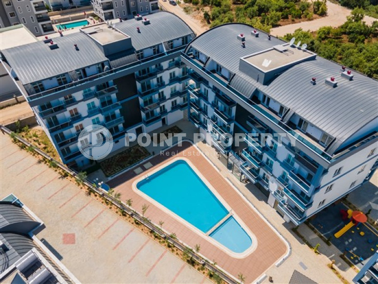 New apartment 1+1 55m2 in a complex with rich infrastructure in the modern area of Alanya Oba-id-2273-photo-14