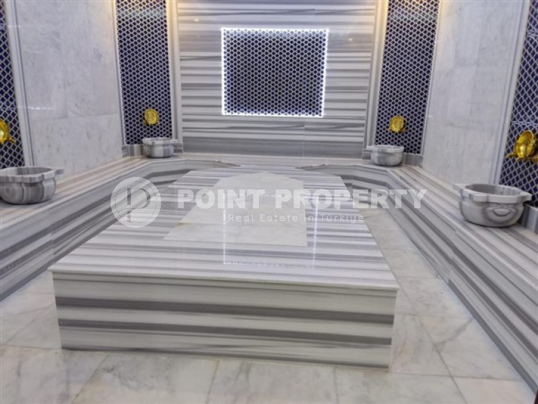 New apartment 1+1 55m2 in a complex with rich infrastructure in the modern area of Alanya Oba-id-2273-photo-25