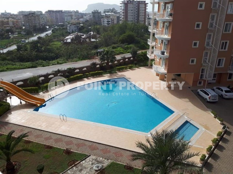 Меблированная трехкомнатная квартира с видом на горы в районе Алании Тосмур-id-1189-фото-16