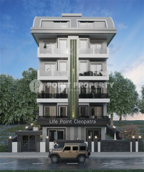 Двухкомнатная квартира, 52м² в комплексе на этапе строительства, в центре Алании, 250м до моря-id-2275-фото-2