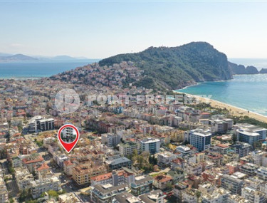 Двухкомнатная квартира, 52м² в комплексе на этапе строительства, в центре Алании, 250м до моря-id-2275-фото-4