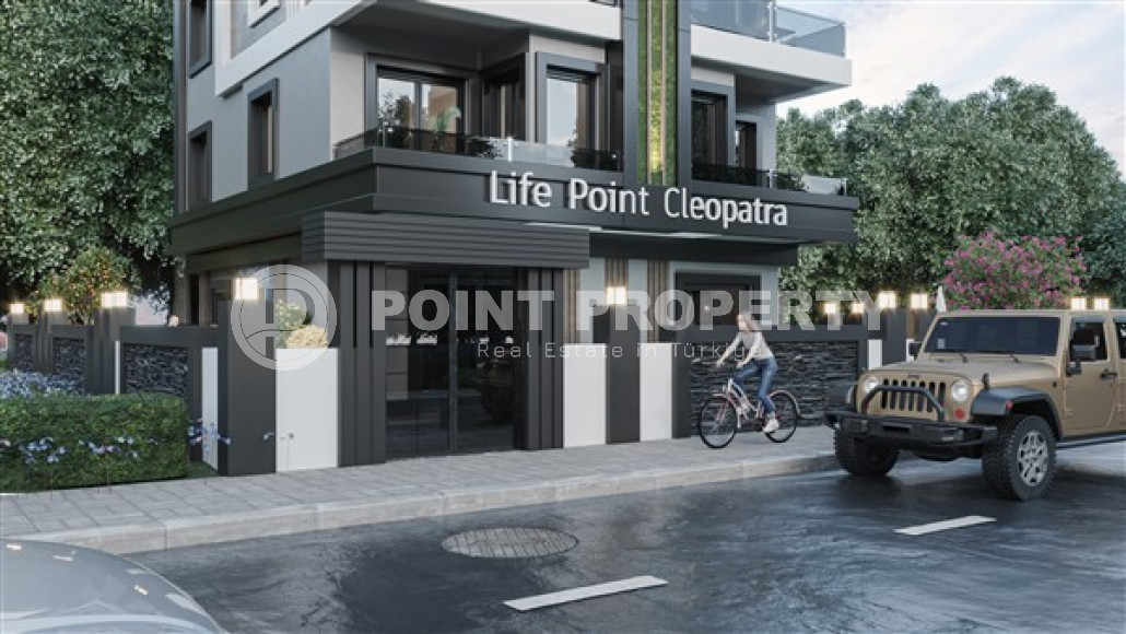 Двухкомнатная квартира, 52м² в комплексе на этапе строительства, в центре Алании, 250м до моря-id-2275-фото-6