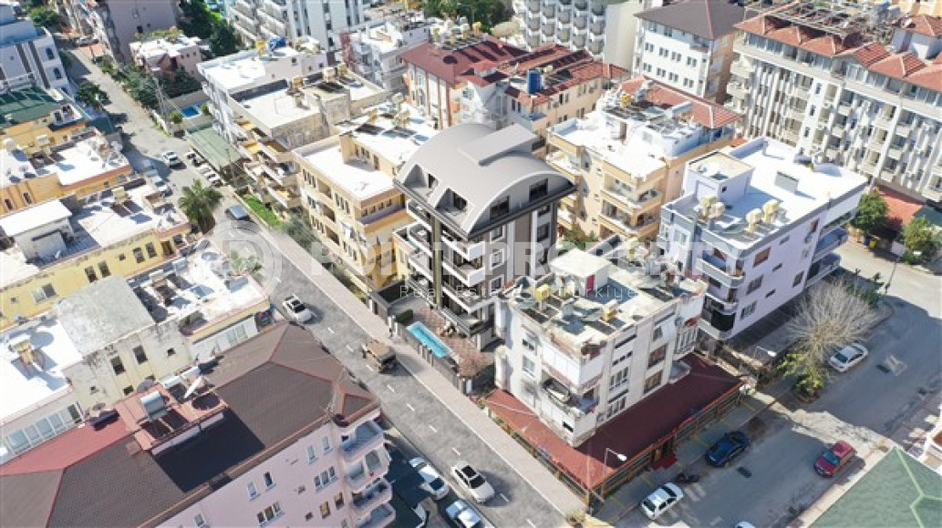 Двухкомнатная квартира, 52м² в комплексе на этапе строительства, в центре Алании, 250м до моря-id-2275-фото-7