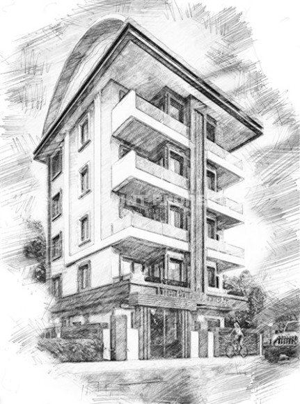 Двухкомнатная квартира, 52м² в комплексе на этапе строительства, в центре Алании, 250м до моря-id-2275-фото-10