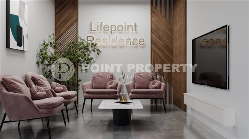 Двухкомнатная квартира, 52м² в комплексе на этапе строительства, в центре Алании, 250м до моря-id-2275-фото-26