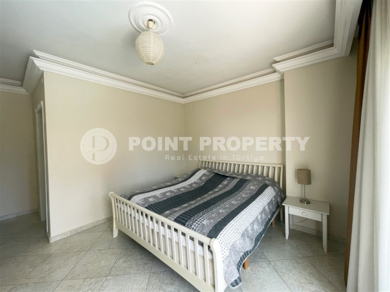 Меблированная трехкомнатная квартира с видом на горы в районе Алании Тосмур-id-1189-фото-19